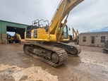 Used Excavator in yard